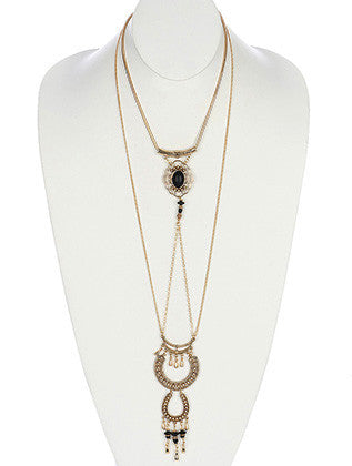 NECKLACE  MMN15297GDBLK