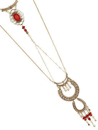 NECKLACE  MMN15297GDCOR - Scarvesnthangs
 - 3