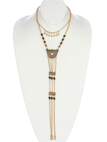 NECKLACE  MMN15298GDBEG - Scarvesnthangs
 - 2