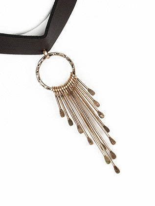 NECKLACE  MMN15320GDBRO - Scarvesnthangs
 - 3