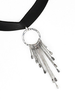 NECKLACE  MMN15320RDBLK - Scarvesnthangs
 - 3