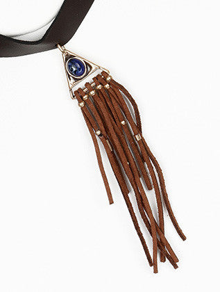 NECKLACE  MMN15323GDNVY - Scarvesnthangs
 - 3
