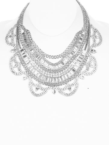 NECKLACE  MMN15330RDCLR - Scarvesnthangs
 - 2