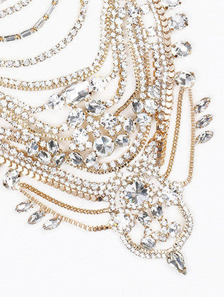 NECKLACE  MMN15332GDCLR - Scarvesnthangs
 - 3