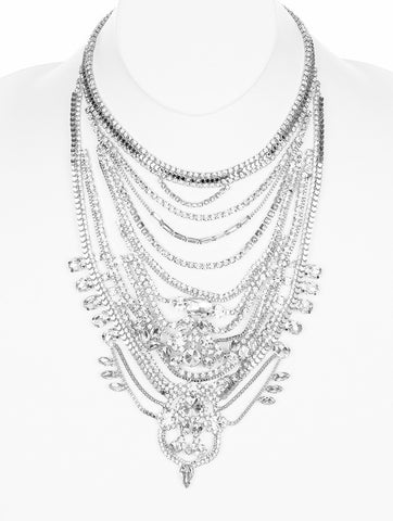 NECKLACE  MMN15332RDCLR - Scarvesnthangs
 - 2