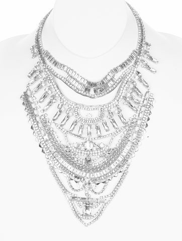 NECKLACE  MMN15334RDCLR - Scarvesnthangs
 - 2