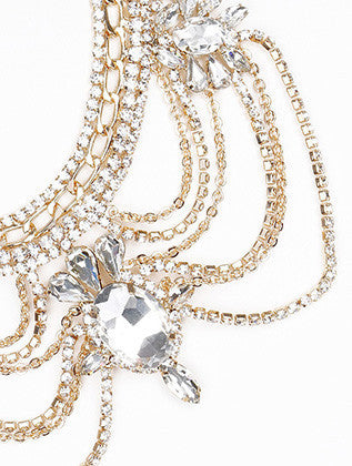 NECKLACE  MMN15335GDCLR - Scarvesnthangs
 - 3