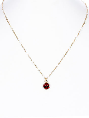 NECKLACE  MMN41847GDRED - Scarvesnthangs
 - 2