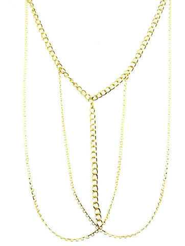 NECKLACE  MMN82378GDGOD - Scarvesnthangs
 - 2