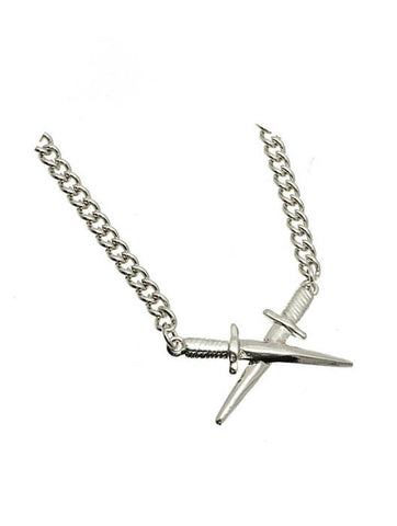 NECKLACE  NHN1094RDSIV - Scarvesnthangs
 - 2