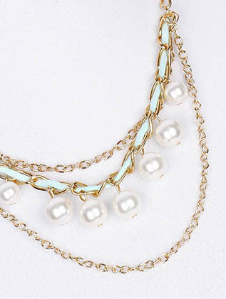 NECKLACE  NIN1409GDMIN - Scarvesnthangs
 - 3