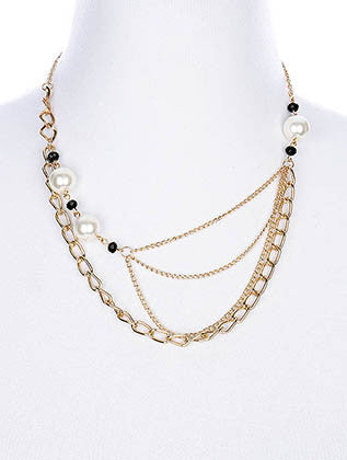 NECKLACE  NIN1412GDBLK