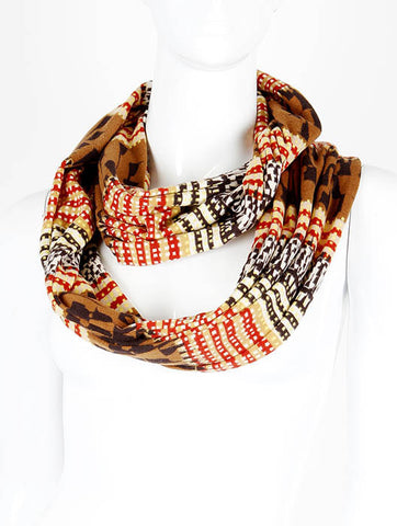 SCARF   PRINT  NLF5059YEW - Scarvesnthangs
 - 2
