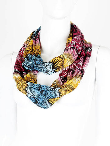 SCARF   PRINT  NLF5060YEW - Scarvesnthangs
 - 2