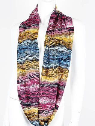 SCARF   PRINT  NLF5060YEW - Scarvesnthangs
 - 3