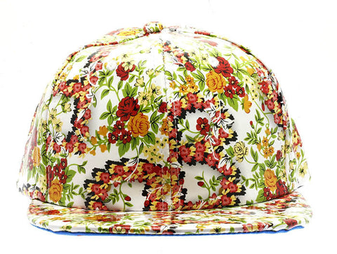HAT AND CAP   FLORAL  NLH2162ORG - Scarvesnthangs
 - 2