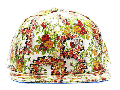 HAT AND CAP   FLORAL  NLH2162ORG