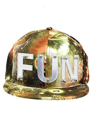 HAT AND CAP   GALAXY  NLH2164RDORG