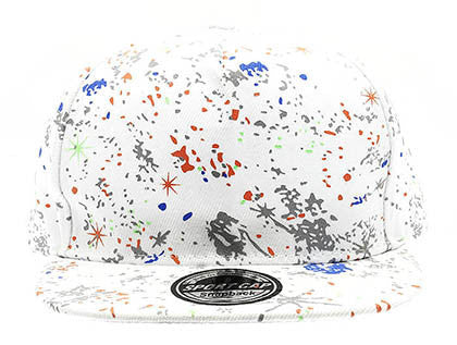 HAT AND CAP   FLORAL  NLH2168WHT