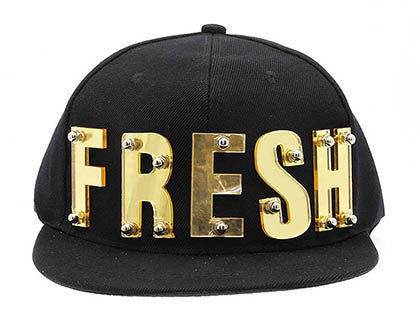 HAT AND CAP   FRESH  NLH2174GDBLK