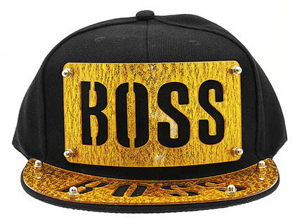 HAT AND CAP   BOSS  NLH2179GDBLK