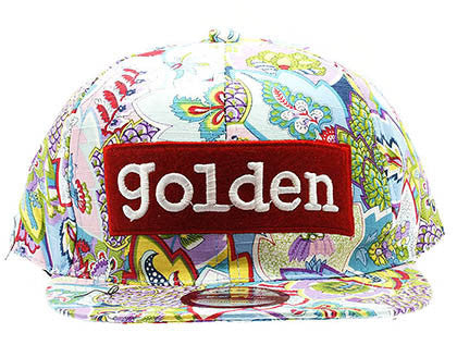 HAT AND CAP   FLORAL  NLH2181BLU