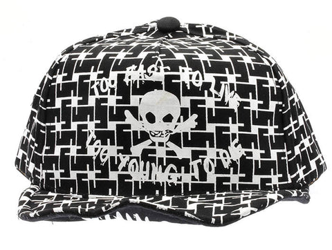 HAT AND CAP   SKULL  NLH2184BLK - Scarvesnthangs
 - 2