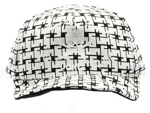 HAT AND CAP   SKULL  NLH2184WHT - Scarvesnthangs
 - 2