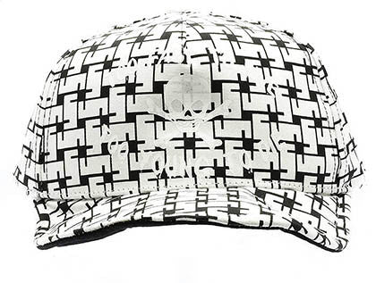 HAT AND CAP   SKULL  NLH2184WHT