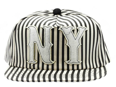HAT AND CAP   STRIPES  NLH2185BLK - Scarvesnthangs
 - 2