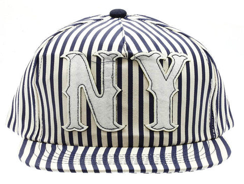 HAT AND CAP   STRIPES  NLH2185BLU - Scarvesnthangs
 - 2