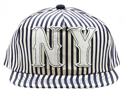 HAT AND CAP   STRIPES  NLH2185BLU