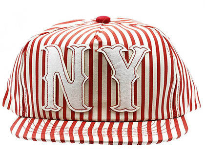 HAT AND CAP   STRIPES  NLH2185RED