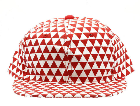 HAT AND CAP   TRIANGLE  NLH2187RED - Scarvesnthangs
 - 2