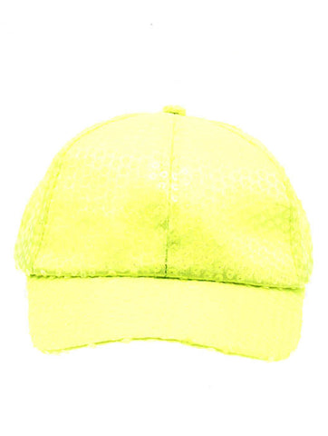 HAT AND CAP   SEQUINS SNAPBACK  NLH2213YWA - Scarvesnthangs
 - 2