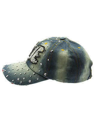 HAT AND CAP   LOVE  NLH2241RDDBLU - Scarvesnthangs
 - 3