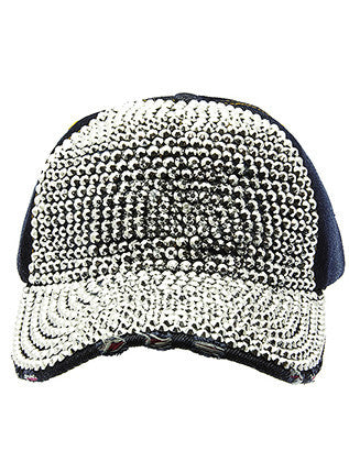 HAT AND CAP   METALLIC STUD  NLH2311RDBUA