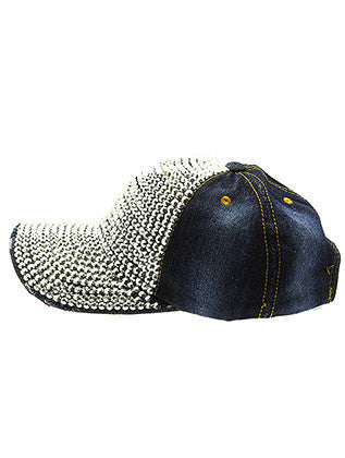 HAT AND CAP   METALLIC STUD  NLH2311RDBUA - Scarvesnthangs
 - 3