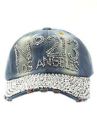 HAT AND CAP   NO213 LOS ANGELES  NLH2312RDBLU