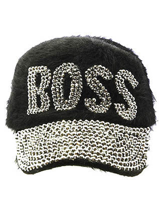 HAT AND CAP   BOSS  NLH2315RDBLK