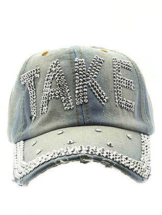 HAT AND CAP   MESSAGE  NLH2325RDBLU