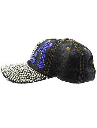 HAT AND CAP   LOVE  NLH2343RDDBLU - Scarvesnthangs
 - 3