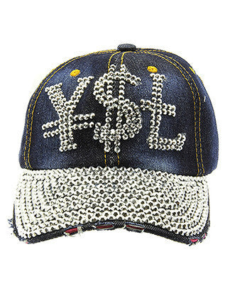 HAT AND CAP   LOGO  NLH2349RDDBLU