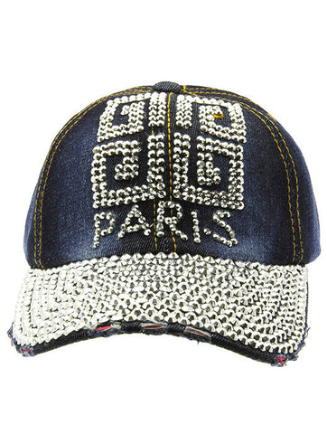 HAT AND CAP   LOGO  NLH2351RDDBLU - Scarvesnthangs
 - 2