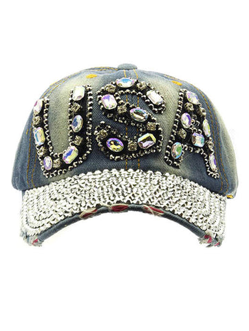 HAT AND CAP   USA  NLH2361RDDBLU - Scarvesnthangs
 - 2