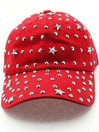 HAT AND CAP   STAR  NLH2370RDRED