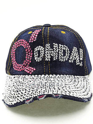 HAT AND CAP   Q ONDA  NLH2377RDDBLU