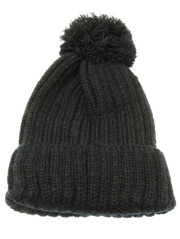 HAT AND CAP   POM POM  NLH2386BLK - Scarvesnthangs
 - 2