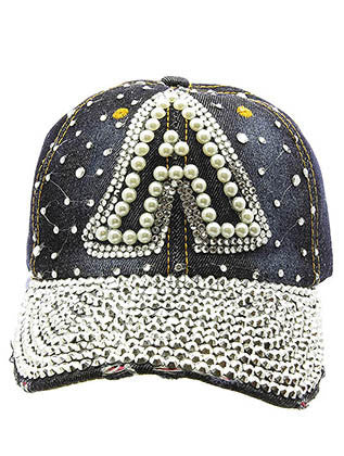 HAT AND CAP   LOGO  NLH2397RDDBLU
