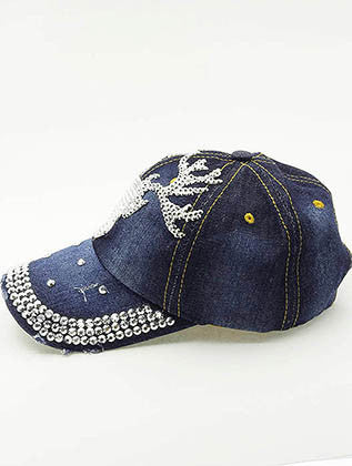 HAT AND CAP   REINDEER  NLH2400RDDBLU - Scarvesnthangs
 - 3